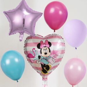 Minnie fólia luficsokor gumi lufikkal lányoknak szülenapra.